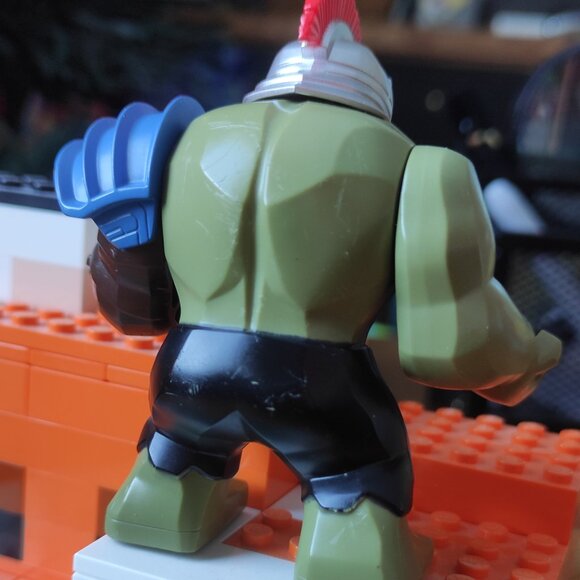 Gladiator Hulk Lego minifigure marvel avengers without weapons - Picture 8 of 8